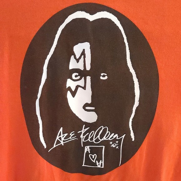 Gilden Other - Kiss Gibson X Ace Frehley Kiss Band Guitarist Vintage 90s Band T-Shirt Men’s XL